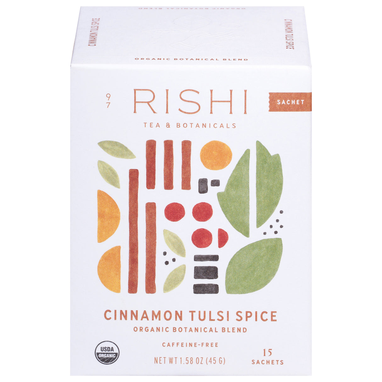 Rishi Cinnamon Tulsi Tea Bags: OG2 Spice (15ct, 6-Pack) | Buy Rishi Tea Online