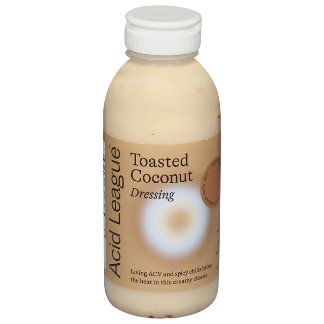 Acid League Toasted Coconut Vinaigrette Dressing (6-Pack): Tropical Salad