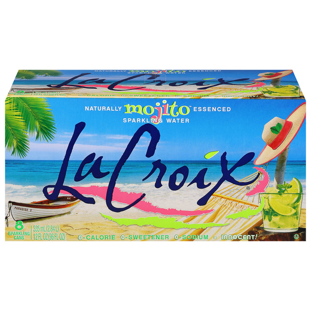 La Croix Mojito Sparkling Water 3 Cases - 8/12 fl oz  -La Croix Water