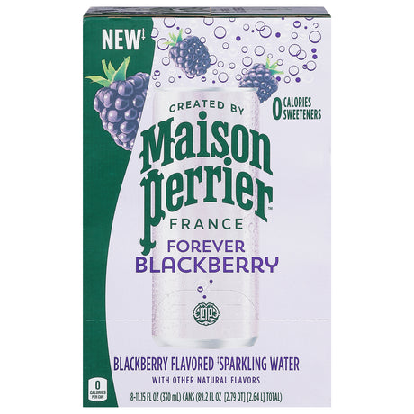Maison Perrier Blackberry Sparkling Water - 24  - Best Price Online!