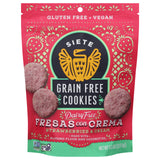 Siete Fresas Con Crema Cookies, 10-Count Box, 4.5 oz - Mexican-Inspired Strawberry Cream Flavor