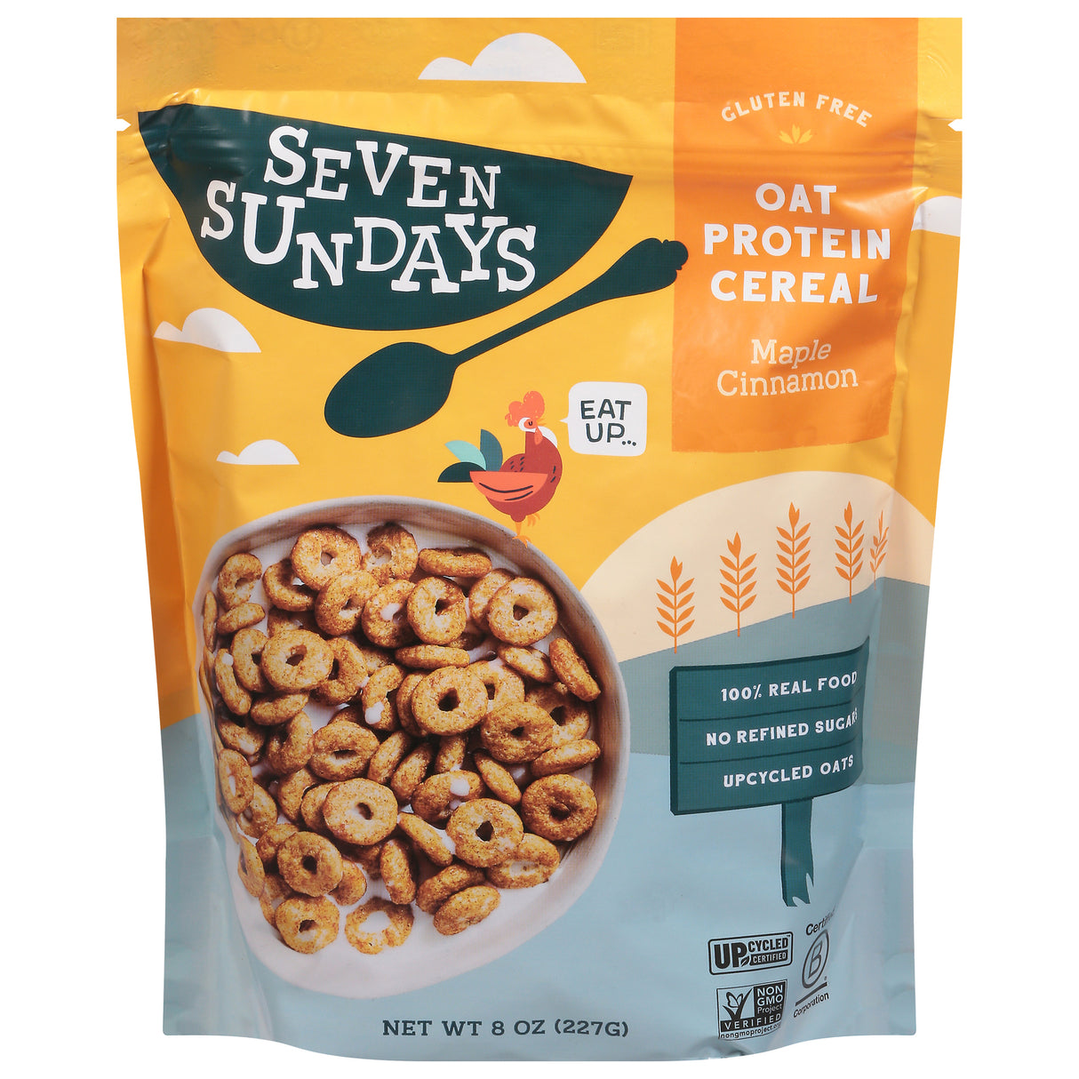 Seven Sundays Maple Cinnamon Oat Cereal, 6 Boxes: Delicious & Healthy!