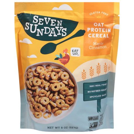 Seven Sundays Maple Cinnamon Oat Cereal, 6 Boxes: Delicious & Healthy!