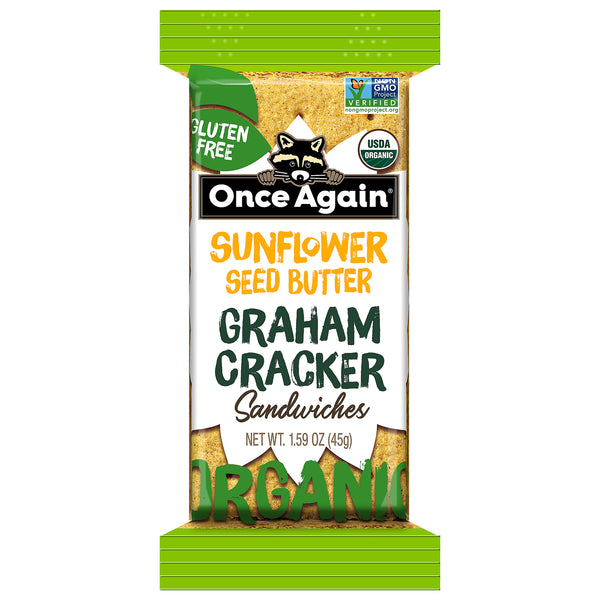 Once Again Sunflower Butter Crackers: 8 Sandwiches | Healthy Snack