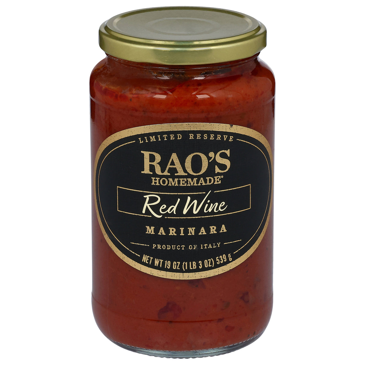Rao's Red Wine Marinara Sauce (6 Jars): Gourmet Pasta Sauce, All Natural, 19 oz