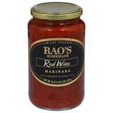 Rao's Red Wine Marinara Sauce (6 Jars): Gourmet Pasta Sauce, All Natural, 19 oz