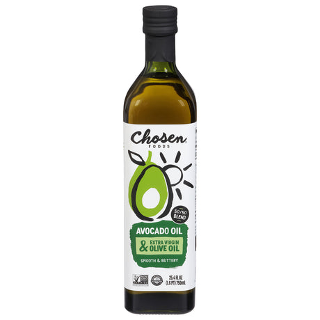 Chosen Foods Avocado & Olive Oil Blend (750 mL, 6 Pack) - Cooking Oil