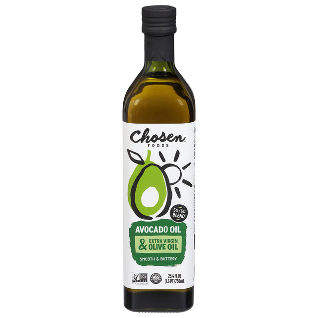 Chosen Foods Avocado & Olive Oil Blend (750 mL, 6 Pack) - Cooking Oil