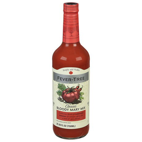 Fever-Tree Classic Bloody Mary Mixer, Premium Tomato Blend - (Pack of 6) 25.36 Fl Oz