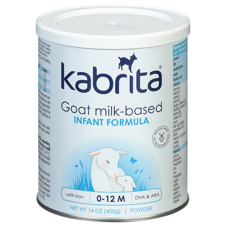 Kabrita Goat Milk Formula: 12x14oz  | Best Baby Formula - Top Rated