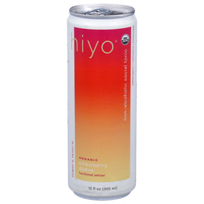 Hiyo Strawberry Guava Seltzer: 12 Pack | Healthy Sparkling Drink, 