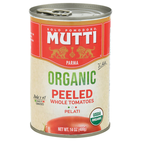 Mutti Whole Peeled Tomatoes, 6 x 14 oz  - Italian Quality