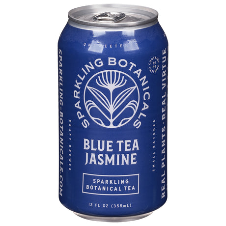 Rishi Sparkling Blue Jasmine Tea (12-Pack): Refreshing Canned Tea - Shop Now