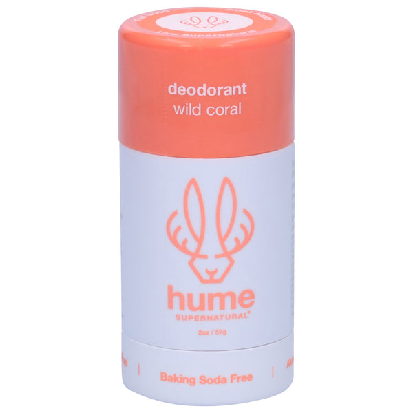 Hume Supernatural Wild Coral Deodorant Stick - 1.2oz | Natural Deodorant