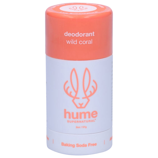 Hume Supernatural Wild Coral Deodorant Stick - 1.2oz | Natural Deodorant