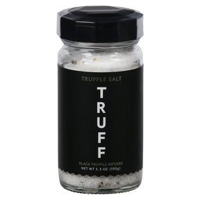 Truff Black Truffle Infused Salt - 5.3 Oz (Pack of 6) | Gourmet Seasoning