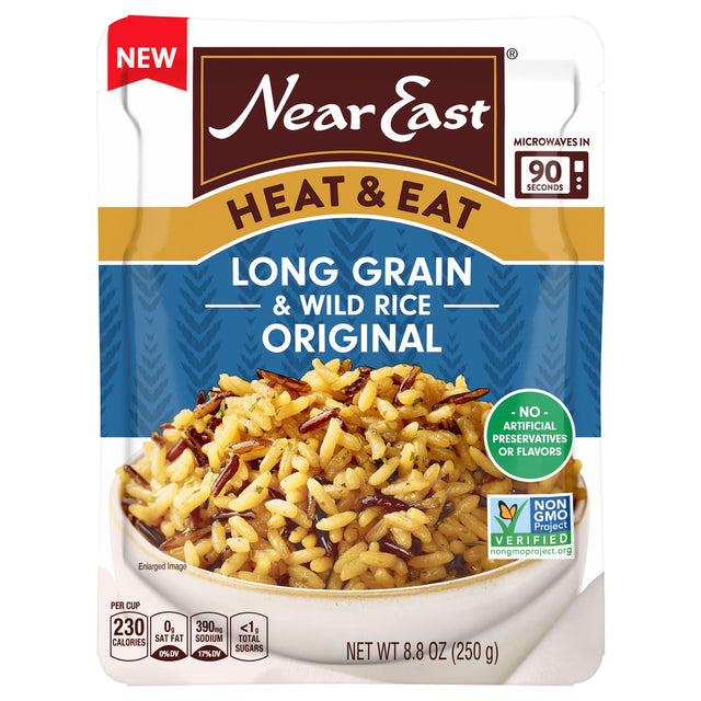 Near East Herb Butter Rice: Long Grain & Wild Rice, 8 Pouches - Shop Now!