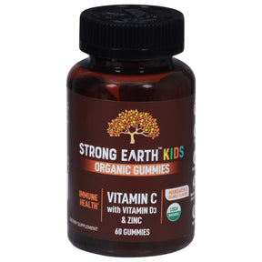 Yumvs Kids Vitamin C D3 Omega 3 Zinc Gummies - 60 Count Immune Support