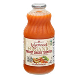 Lakewood Ginger Turmeric Juice, 6 pk - 32oz Bottles | Organic & Healthy
