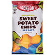 Jacksons Sweet Potato Chips, Sea Salt, 5 oz Bags (12 Pack)
