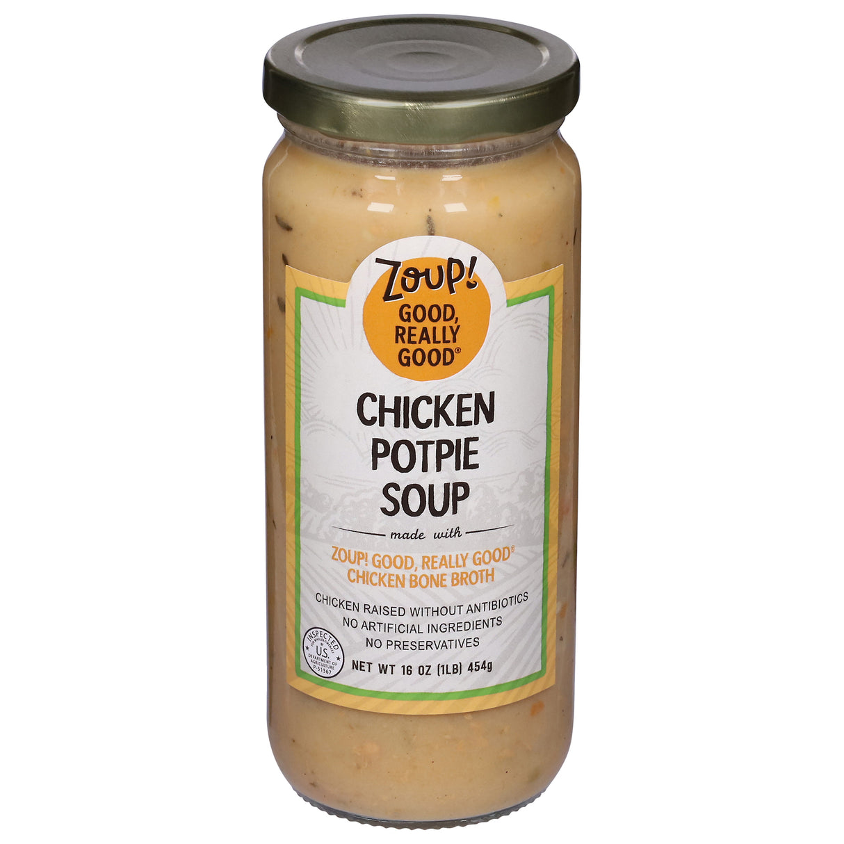 Zoup! Chicken Potpie Soup: Good, Really Good! 6 Bowls, Frozen - Ships Free