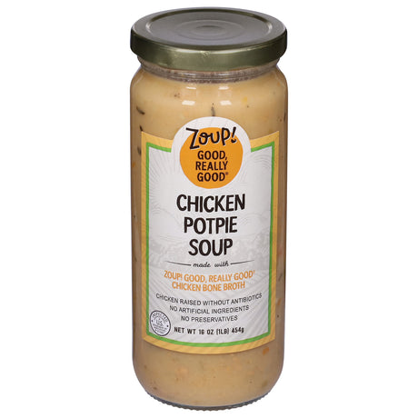 Zoup! Chicken Potpie Soup: Good, Really Good! 6 Bowls, Frozen - Ships Free