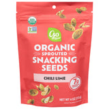 Go Raw Chili Lime Seeds: 6 Pack - Zesty Snack Power! Organic, 4 oz Bags