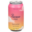 Recess Sparkling Water Raspberry Lemon Magnesium - Pack of 12 (12 fl oz )