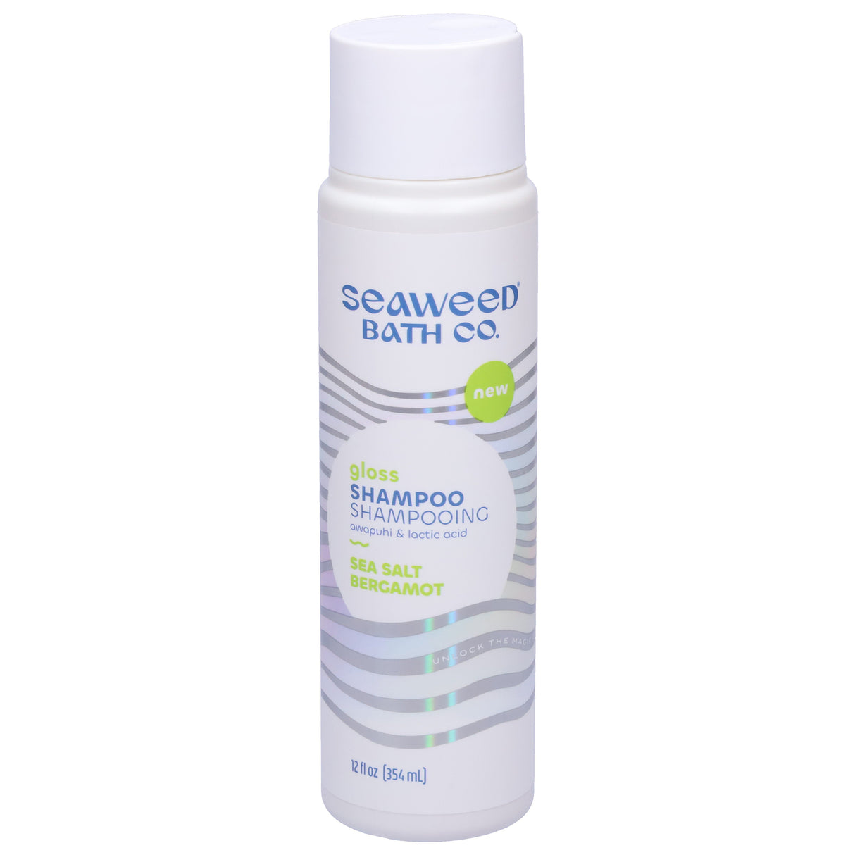 The Seaweed Bath Co. Gloss Shampoo - Sea Salt Bergamot, 12 fl oz