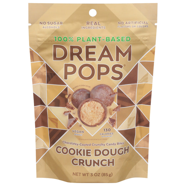 Dream Pops Cndybite Crunch Cookie Dough - Pack of 8 (3 oz Each)