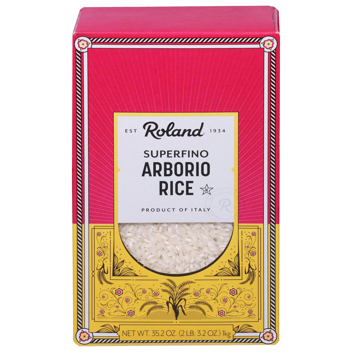Roland Products - Arborio Rice, 35.2 oz (Pack of 10) - Italian Risotto Rice