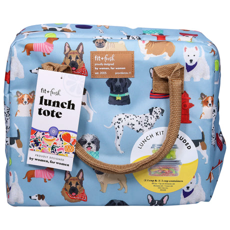 Fit & Fresh Dog Breed Lunch Bag Kit - ct