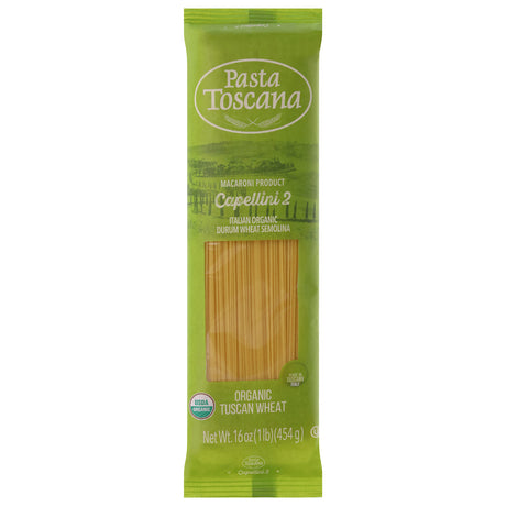 Pasta Toscana Capellini - Authentic Italian Pasta, 12 x 16 oz Value Pack