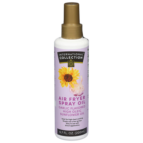 International Collection Garlic Sunflower Oil - 6x6.7 fl oz - Cooking Oil