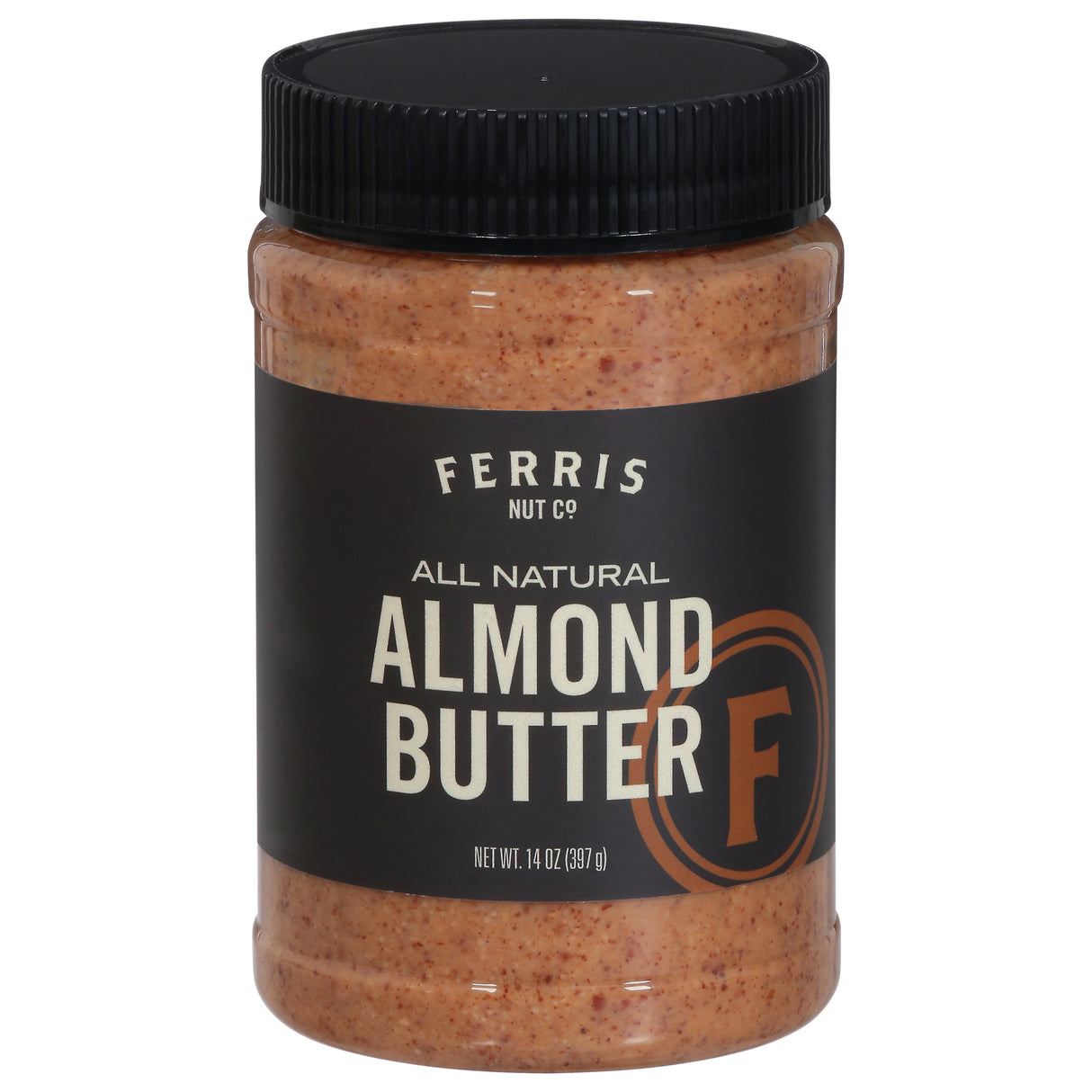 Ferris Nut Co. Almond Butter Smooth, All Natural, 6 Jars, 14 oz - Free Shipping