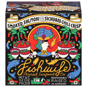 Fishwife Smoked Salmon Chili Crisp Snacks (6-Pack) | Gourmet Seafood Delights