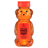 Nature Nate's Raw & Unfiltered Honey Bear, 6-Pack of 12 oz