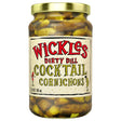 Wickles Dirty Dill Cornichons - 6 x 12 oz  - Crunchy Pickled Delight