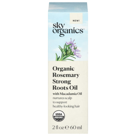 Sky Organics Rosemary Oil for Stronger Roots - 2 fl oz