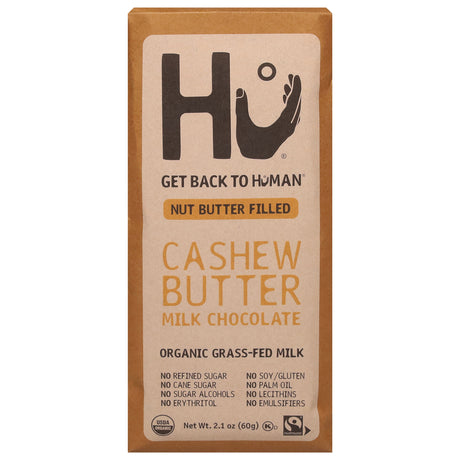 Hu Milk Chocolate Cashew Butter Bars - 6 Pack | Gourmet Chocolate Snack