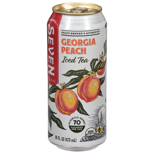 Seven Teas Georgia Peach Tea - 12/16 fl oz