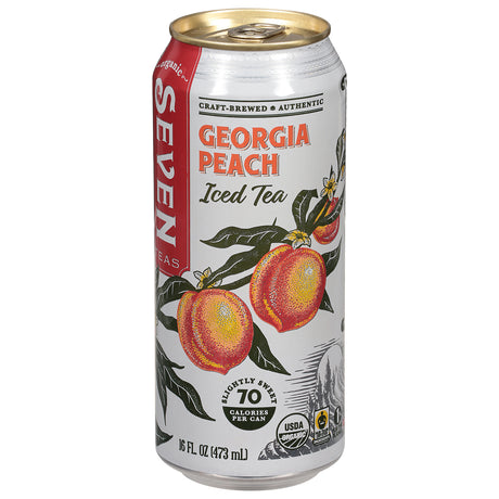 Seven Teas Georgia Peach Tea - 12/16 fl oz