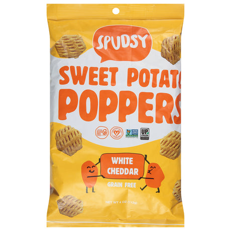 Spudsy Sweet Potato Puffs - White Cheddar - 9 x 4 oz Bags