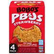 Bobos Oat Bars PB&J Strawberry: 6 Bars | Healthy Snack | Free Shipping