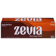 Zevia - Ginger Root Beer, 12/12 fl oz (Pack of 2) - Zero Sugar Soda