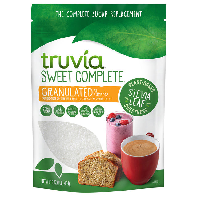 Truvia Sweet Complete: Natural Sugar Replacement (Case of 8) | Save Now!