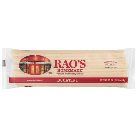 Rao's Bucatini Pasta (15 Pack): Authentic Italian Semolina, 16 oz - Shop Now