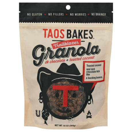 Taos Bakes Dark Chocolate Toasted Coconut Bites - Pack of 6 - 10 oz