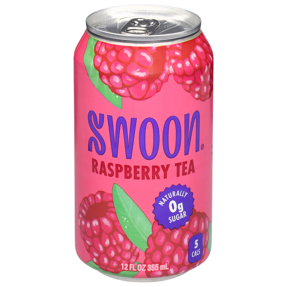 Swoon Raspberry Tea Zero Sugar: 12 Pack - Low Carb Keto Drink, 12 oz ...