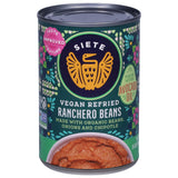 Siete Ranchero Refried Beans 12-Pack: Authentic Flavor, Healthy & Delicious